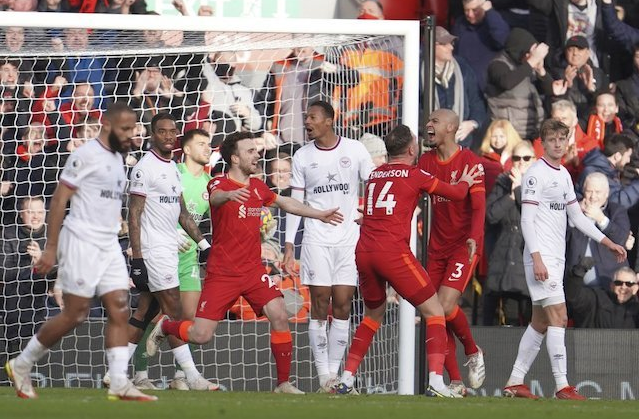 Liverpool Sukses Meraih Kemenangan Menghadapi Brentford Dengan Score 3-0