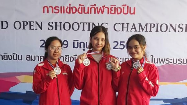 Atlit RI Sudah Raih 2 Mendali dalam Kejuaraan Menembak di Thailand